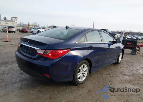 2014 Hyundai Sonata Gls z USA, uszkodzony, nr VIN 5NPEB4AC7EH925854